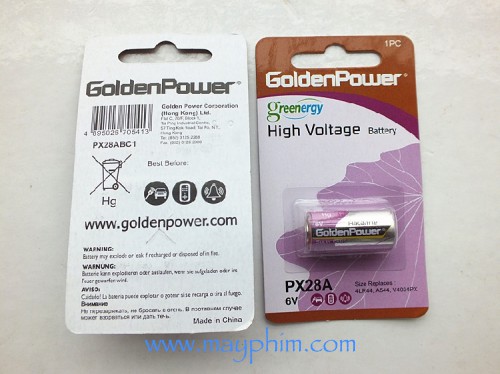 Pin 4LR44 - Golden Power